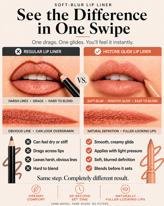 💄HISTONE Fuller-Looking Lips — Effortlessly Defined